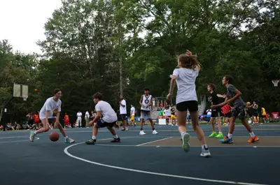 Youth basketball game