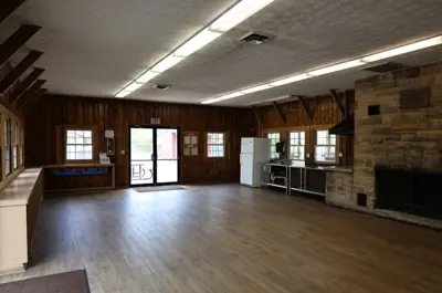 Roy Smith shelter house interior