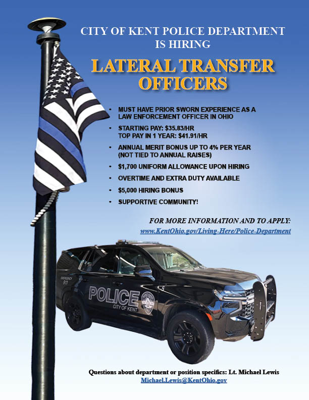 Lateral Transfer Officers flyer