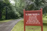 fred fuller park rules sign