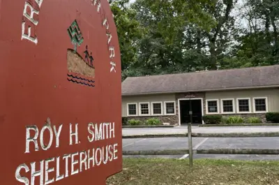 Roy Smith Shelter House sign