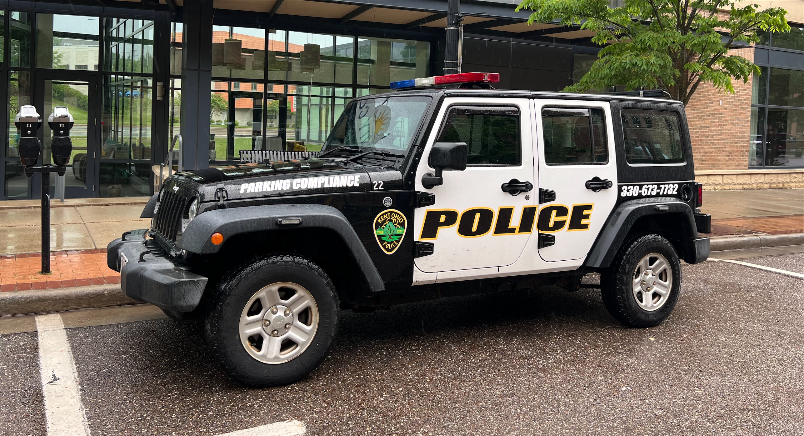 KPD Parking Enforcement Jeep