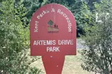 artemis park sign
