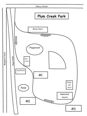 plum creek park map